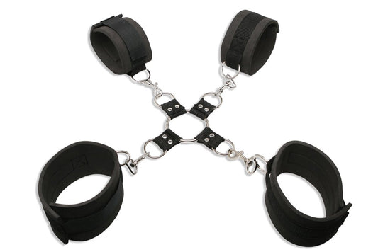Fetish Fantasy Series Extreme Bondage Hogtie Kit - Cuffs and Restraints
