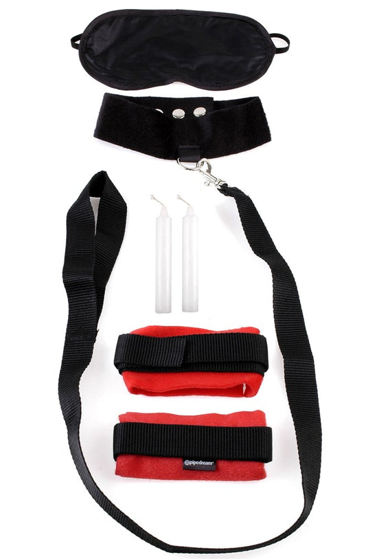 Fetish Fantasy Series Master and Servant Set Red - Cuffs and Restraints