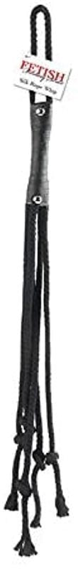 Fetish Fantasy Series BDSM Play Silk Rope Whip - Cuffs and Restraints