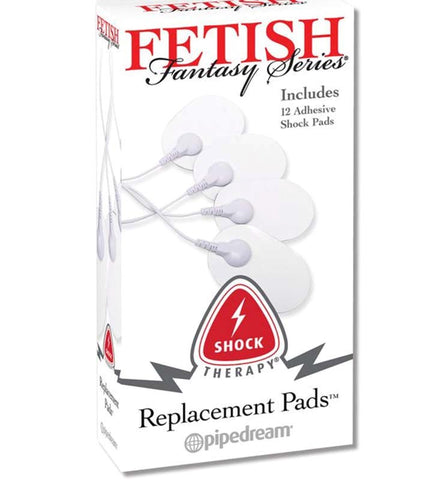 Fetish Fantasy Shock Therapy 12 Pieces Replacement Pads - Electro Sex