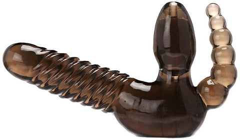 Fetish Fantasy Strapless Strap-on with Anal Stimulator - Strap On Sextoys