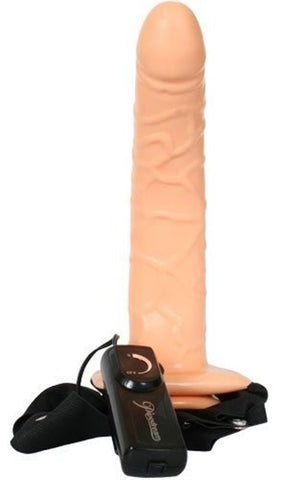 Fetish Fantasy 10 Inch Vibrating Hollow Strap-on Dildo - Strap On Sextoys