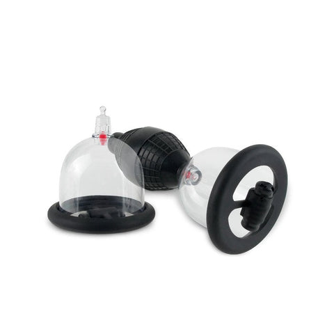 Fetish Fantasy Womens Vibrating Nipple Pleasure Cups - Breast and Nipple Toys