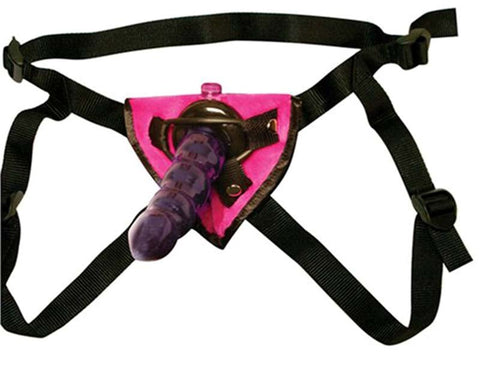 Fetish Fantasy Vibrating Strap-On Dildo Set - Strap On Sextoys
