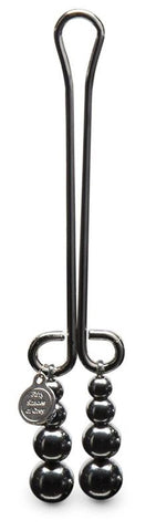 Fifty Shades Darker Just Sensation Beaded Clitoral Clamp - Nipple and Clit Clamps