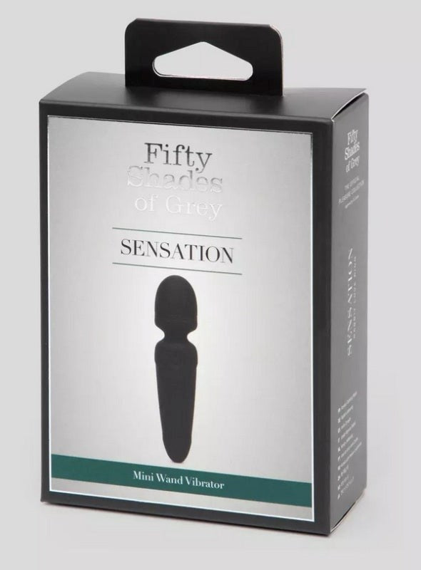 Fifty Shades of Grey Sensation Rechargeable Mini Wand Vibrator - Mini & Slim Vibrators