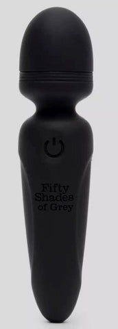 Fifty Shades of Grey Sensation Rechargeable Mini Wand Vibrator - Mini & Slim Vibrators