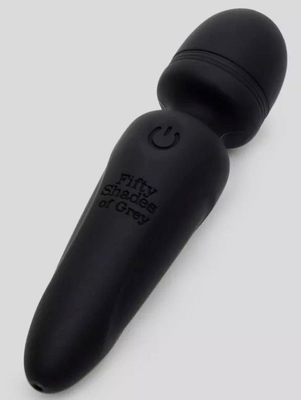 Fifty Shades of Grey Sensation Rechargeable Mini Wand Vibrator - Mini & Slim Vibrators