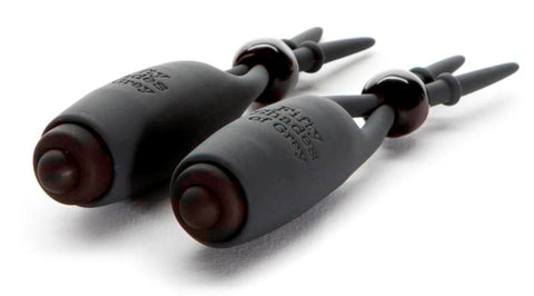 Fifty Shades of Grey Sweet Tease Vibrating Nipple Stimulators - Nipple and Clit Clamps