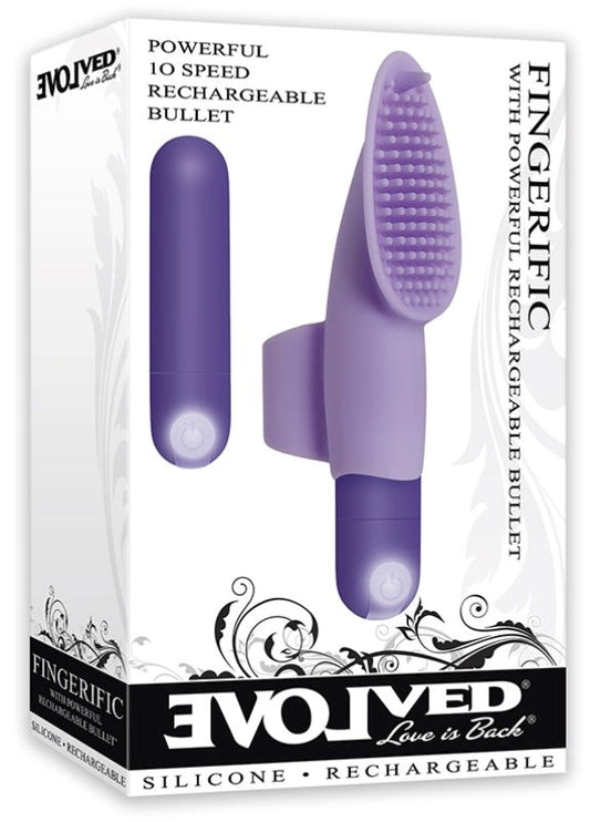 Evolved Fingerific - Powerful Rechargeable Clit Stimulator - Personal Massagers