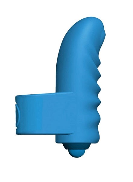 Flirt Finger Ribbed and Ready - - Finger and Tongue Vibrators