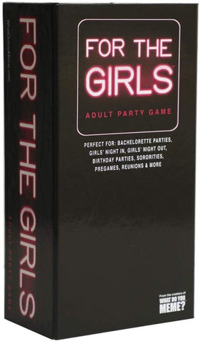 For The Girls Adult Party Game - Sex Games, Coupons and Tricks