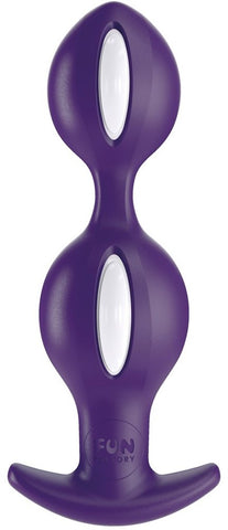 Fun Factory B Balls Purple/White - Luxury Sex Toys