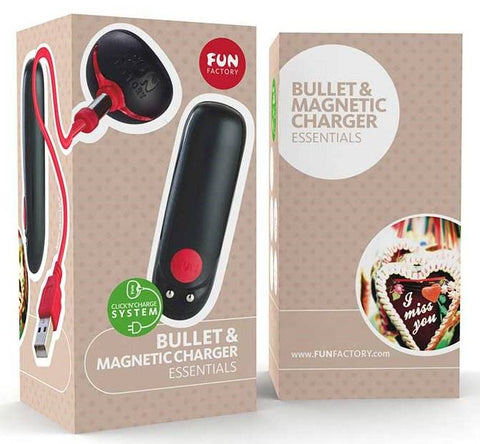 Fun Factory Bullet and USB Magnetic Charger - Vibrator Accessories