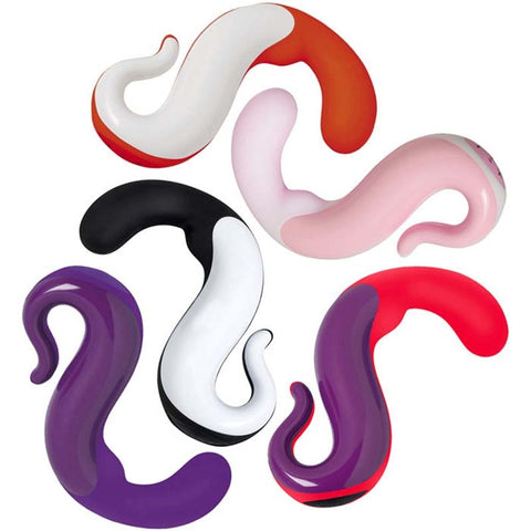 Fun Factory Delight Sex Toy Black/White - Waterproof Vibrators
