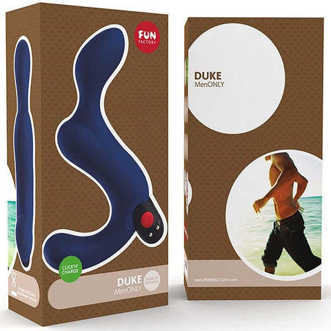 Fun Factory Duke - Rechargeable Silicone Prostate Massager - Prostate Toys