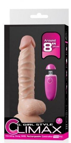 Nanma Climax - Rechargeable Vibrating Delight - Realistic Dildos