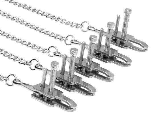 Game Of Chains Extreme Clamp Bondage System - Cuffs and Restraints