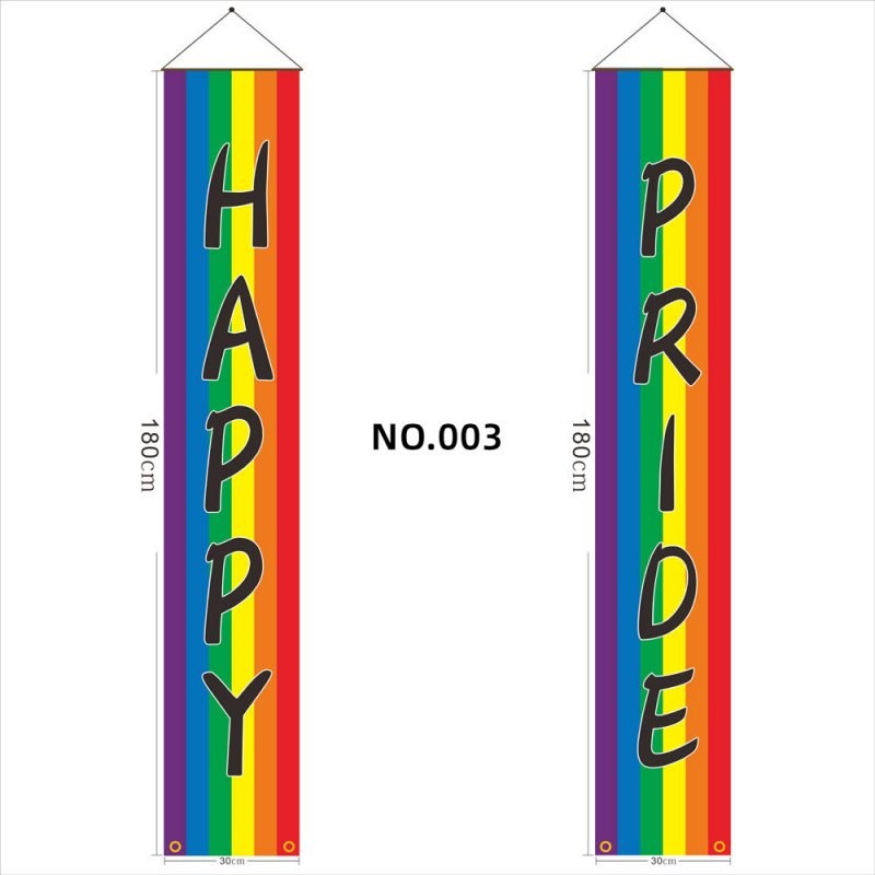 Gay Pride Door Banner - - Party Gifts and Novelties