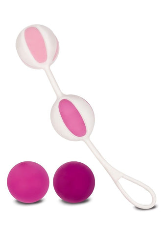 Geisha Balls 2 Pink Kegel Exerciser - Personal Massagers