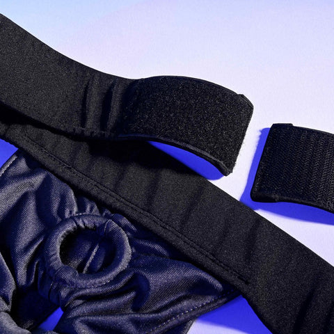 Gender X Adjustable Double Rider Strap-On Harness - Strap On Sextoys