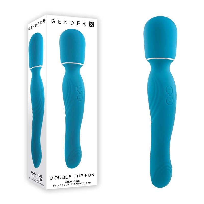 Gender X's Dual-Ended Pleasure Wand - 10 Speeds of Blissful Delight - Body Wands