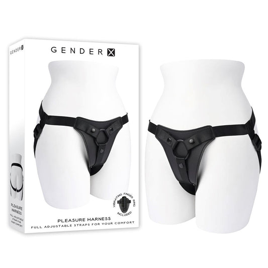 Gender X Adjustable Waterproof Pleasure Harness - Strap On Sextoys