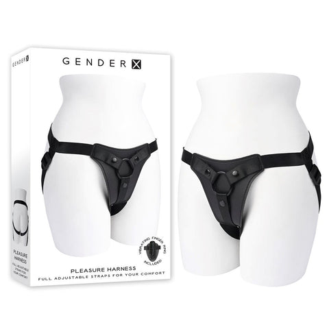 Gender X Adjustable Waterproof Pleasure Harness - Strap On Sextoys