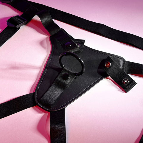 Gender X Adjustable Waterproof Pleasure Harness - Strap On Sextoys