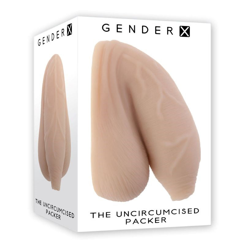 Gender X The Uncircumcised Packer - Light - - Strap On Sextoys