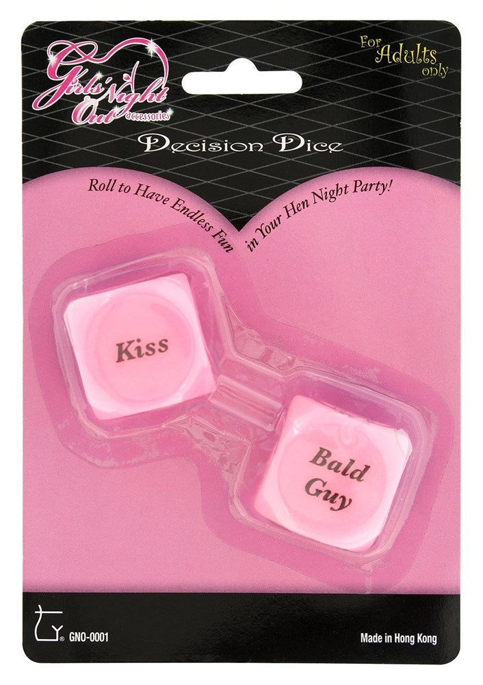 Girls Night out Decision Dice - Sex Games, Coupons and Tricks