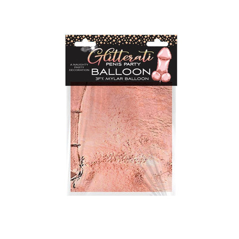 Sparkling Celebration Mylar Penis Balloon - Party Gifts and Novelties
