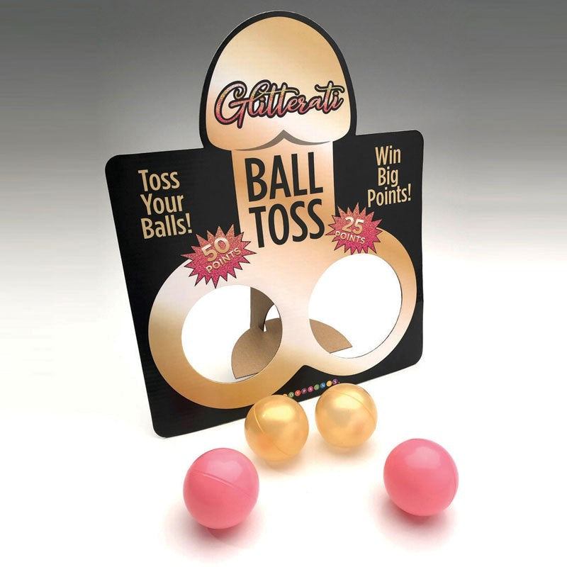 Glitterati Ball Toss Game - Stylish Sparkle for Playful Parties - Sex Games, Coupons and Tricks