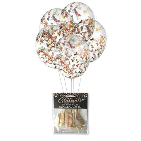 Glitterati Confetti Balloons - Bring the Sparkle to Your Celebration - Bachelorette and Bucks