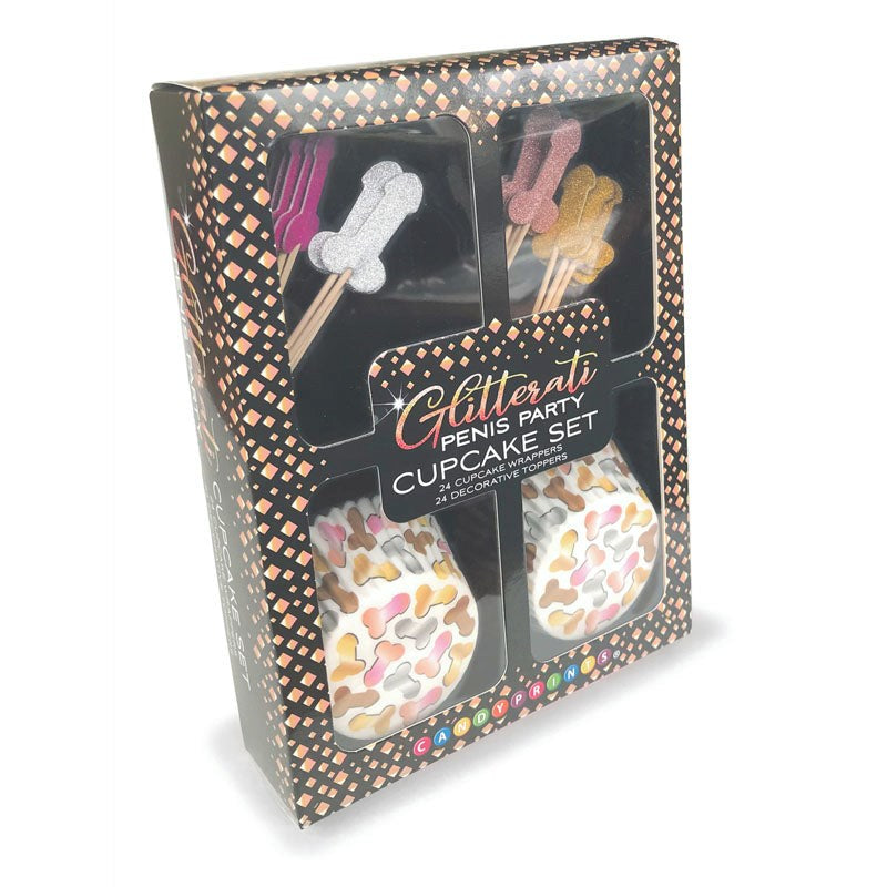 Glitterati - Penis Party Cupcake Set - Sex Games, Coupons and Tricks