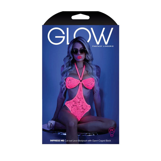 Glow Impress Me Bodysuit - Limited Edition Glamour - Babydolls and Chemises