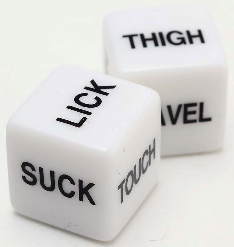 Glow In The Dark Foreplay Dice - Party Gifts and Novelties