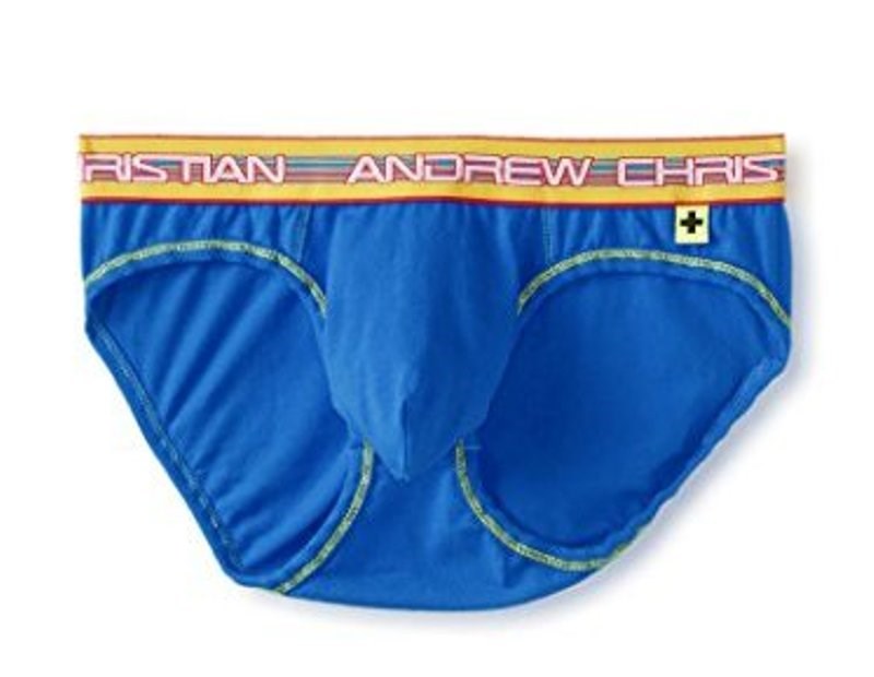 Glow Pop Brief With Almost Naked - Royal Blue - Mens Briefs And Boxers