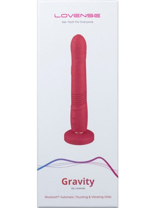 Lovense Gravity App Control Vibrating and Thrusting Dildo - Remote Control Vibrators