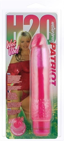 H20 Patriot Waterproof Vibe Pink - G-Spot Vibrators
