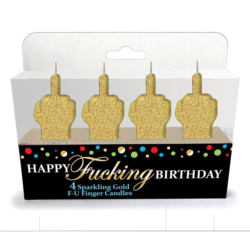 Glittering Golden Candles for Unforgettable Celebrations - Party Gifts and Novelties