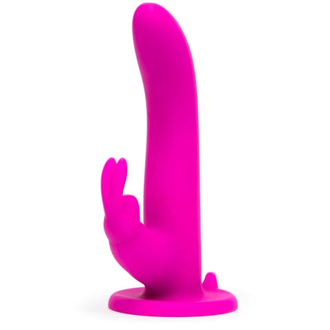 Happy Rabbit Vibrating Strap-On Harness Set Purple - Strap On Sextoys