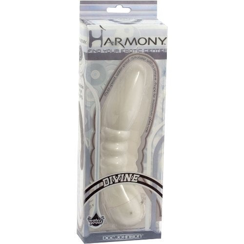 Doc Johnson Harmony Divine White G-Spot Massager - G-Spot Vibrators