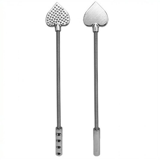Heart Shaped Steel Crop - Whips And Crops