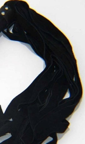 Hell's Couture Suede Sana Flogger - Whips And Crops