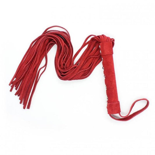 Hells Couture Bondage Flogger Suede - Whips And Crops