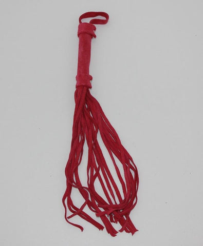 Hells Couture Bondage Flogger Suede - Whips And Crops