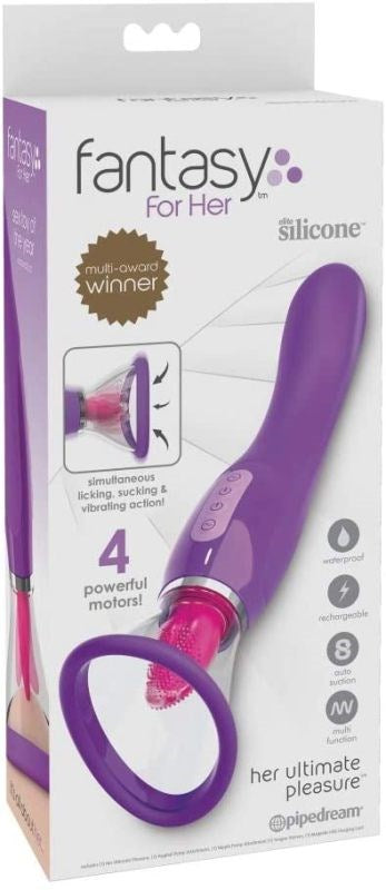 Pipedream Her Ultimate Pleasure Oral Simulator - Clit Ticklers and Pulsators