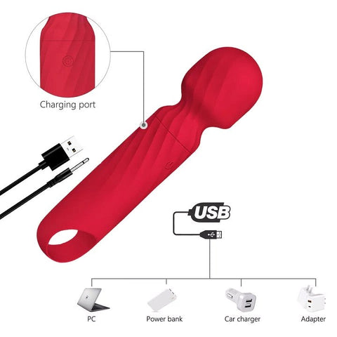 Hi Ladyia Vibrating Wand - Personal Massagers