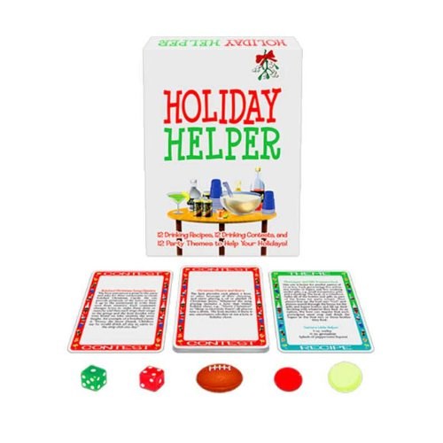 Holiday Helper Drinking Game - Sex Games, Coupons and Tricks